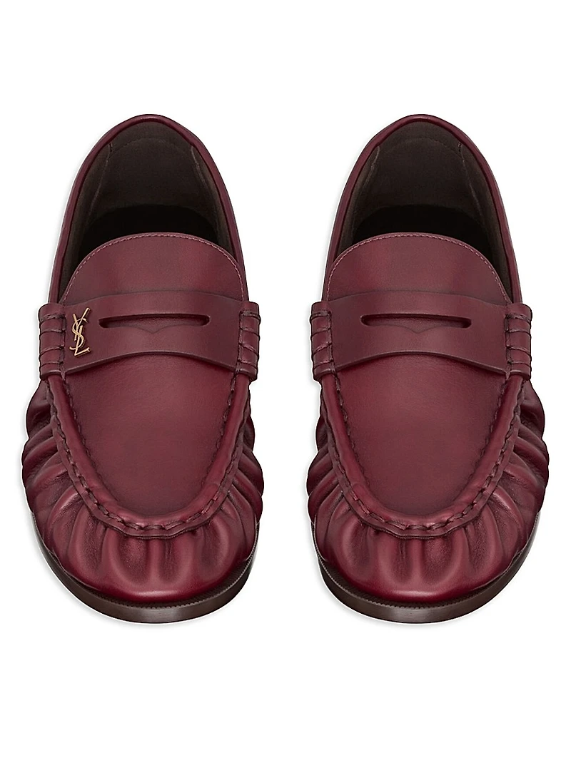 Le Loafers Supple Smooth Leather