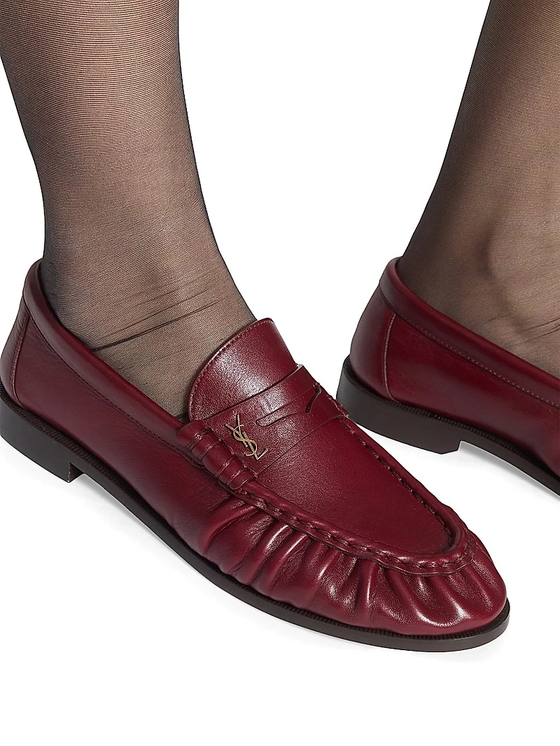 Le Loafers Supple Smooth Leather