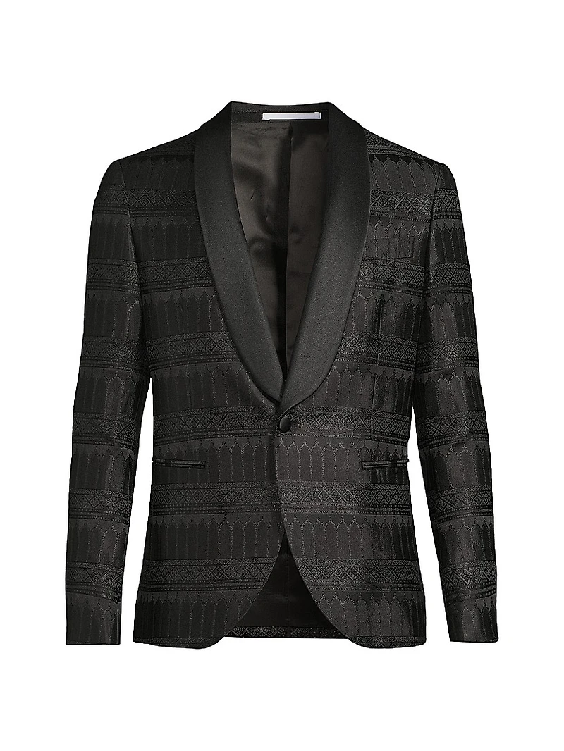 Silk-Blend Single-Breasted Dinner Jacket