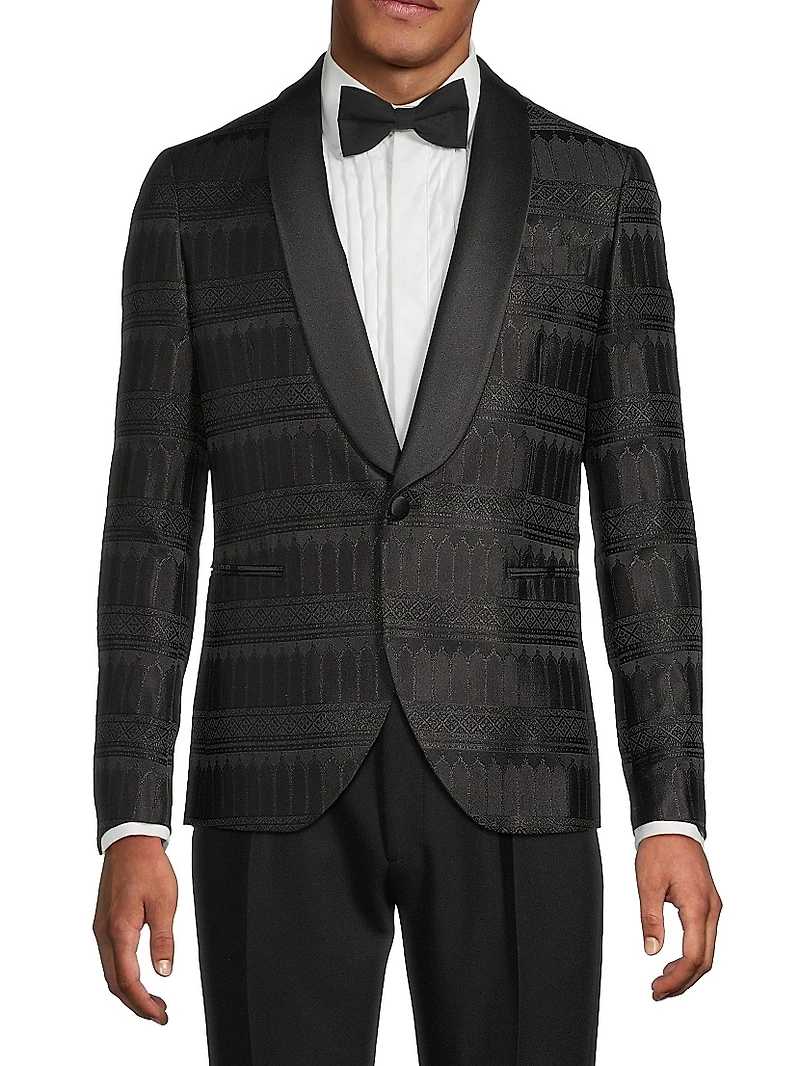 Silk-Blend Single-Breasted Dinner Jacket