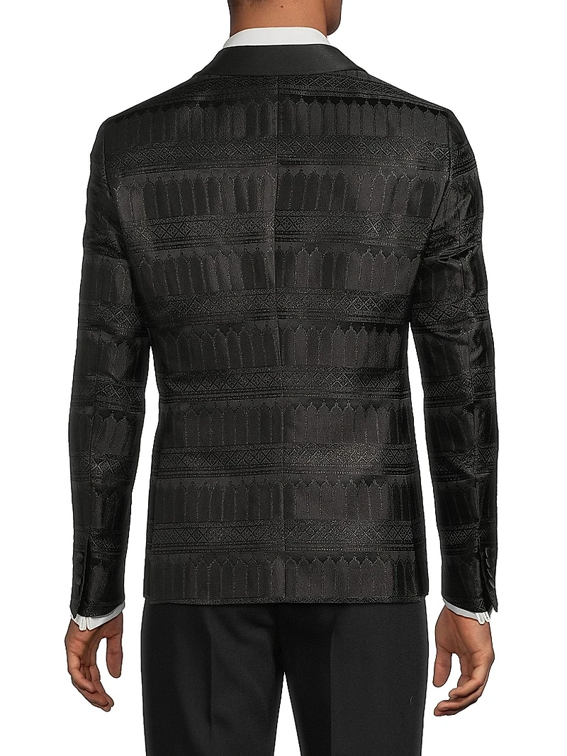 Silk-Blend Single-Breasted Dinner Jacket