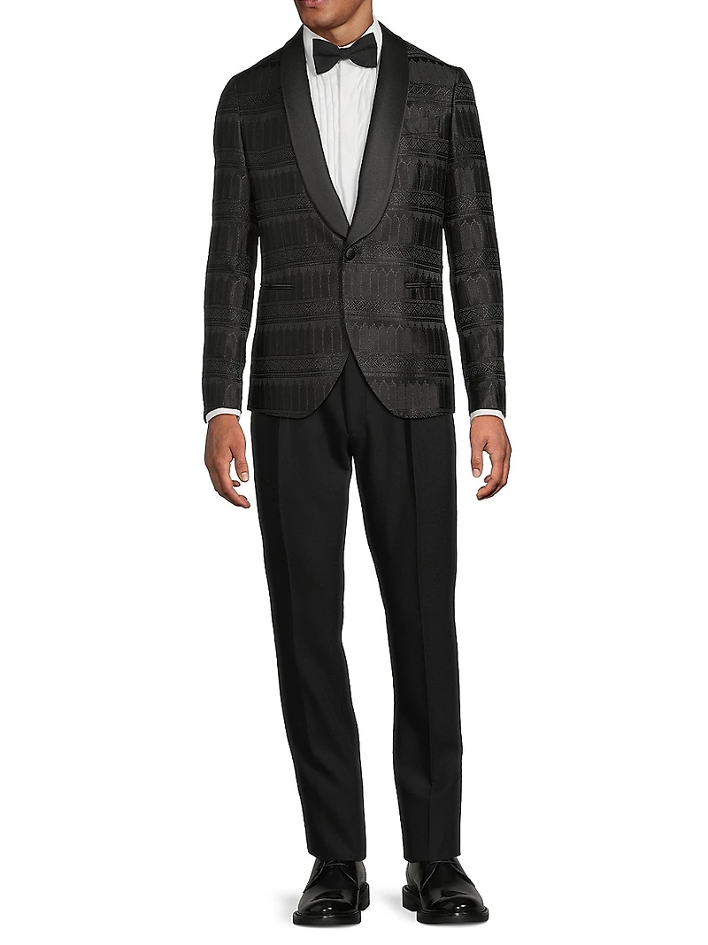 Silk-Blend Single-Breasted Dinner Jacket