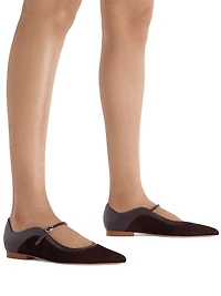 Cornina Suede Flat Pumps