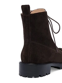 Miller Suede Combat Boots