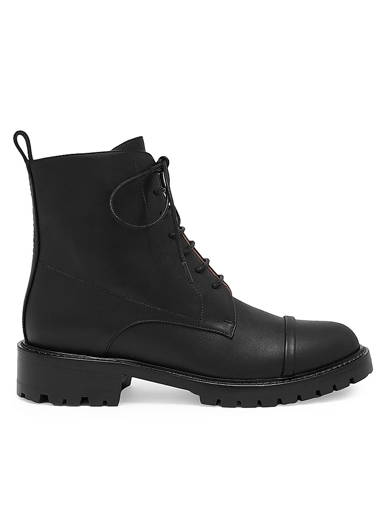 Miller Leather Combat Boots