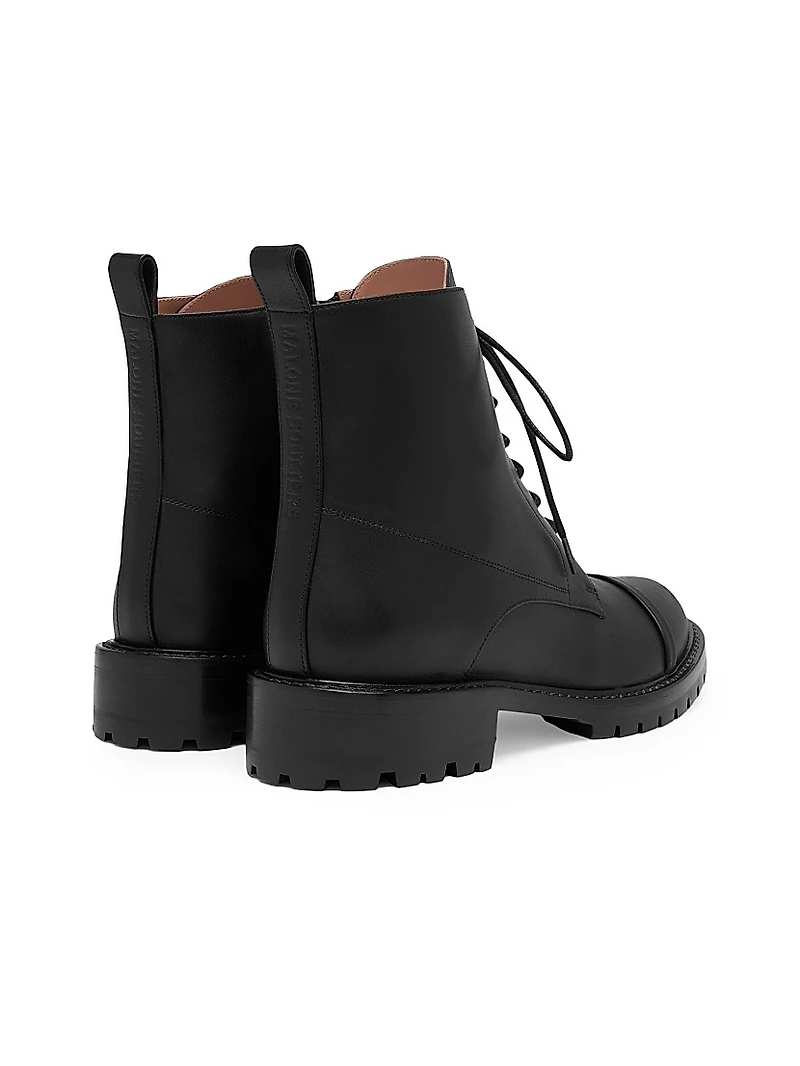 Miller Leather Combat Boots