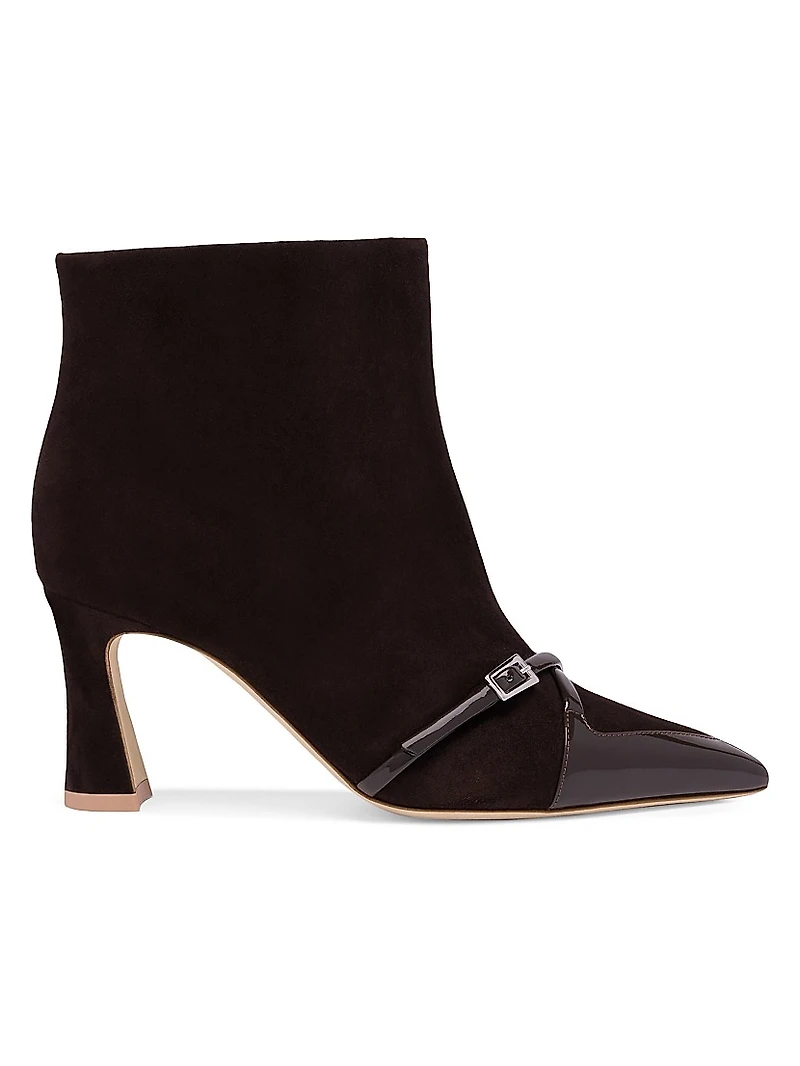Denise 70MM Suede Ankle Boots