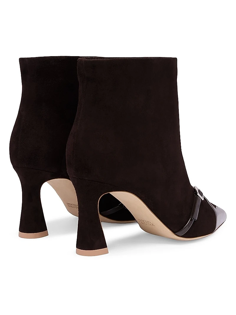 Denise 70MM Suede Ankle Boots