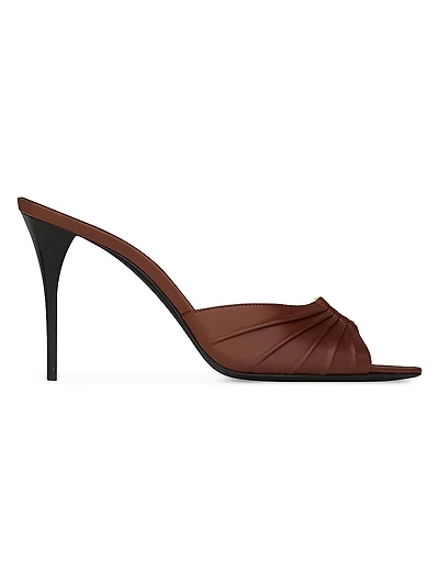 Babylone Mules Smooth Leather