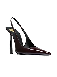 Vendome Slingback Pumps Patent Leather
