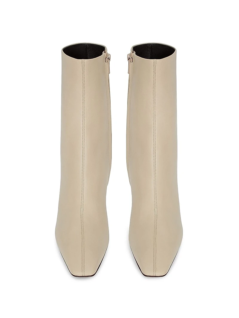 Jill Booties Smooth Leather