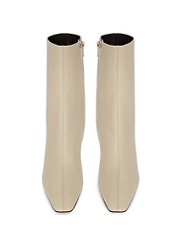 Jill Booties Smooth Leather