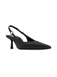 Vendome Slingback Pumps Smooth Leather