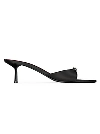 Daisy Mules Satin Crepe