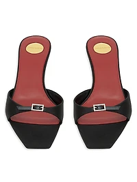 Daisy Mules Satin Crepe