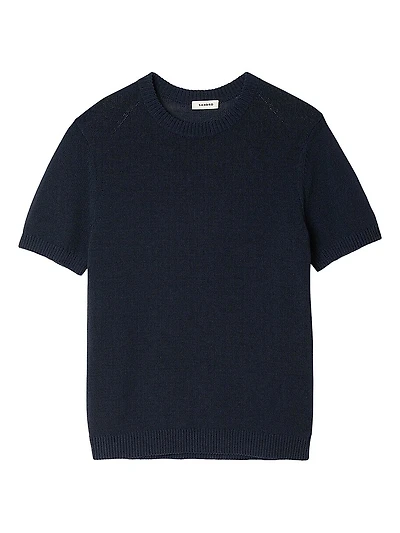 Fine Knit T-Shirt