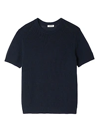 Fine Knit T-Shirt