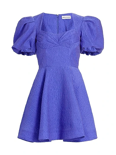Viola Puff-Sleeve Minidress