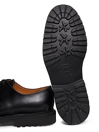 Comme des Garçons PLAY x Sanders Glossy Leather Loafers