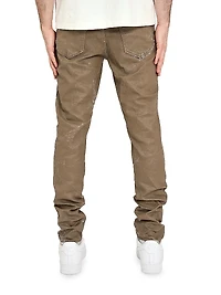 Fracture Paint Splatter Skinny Jeans