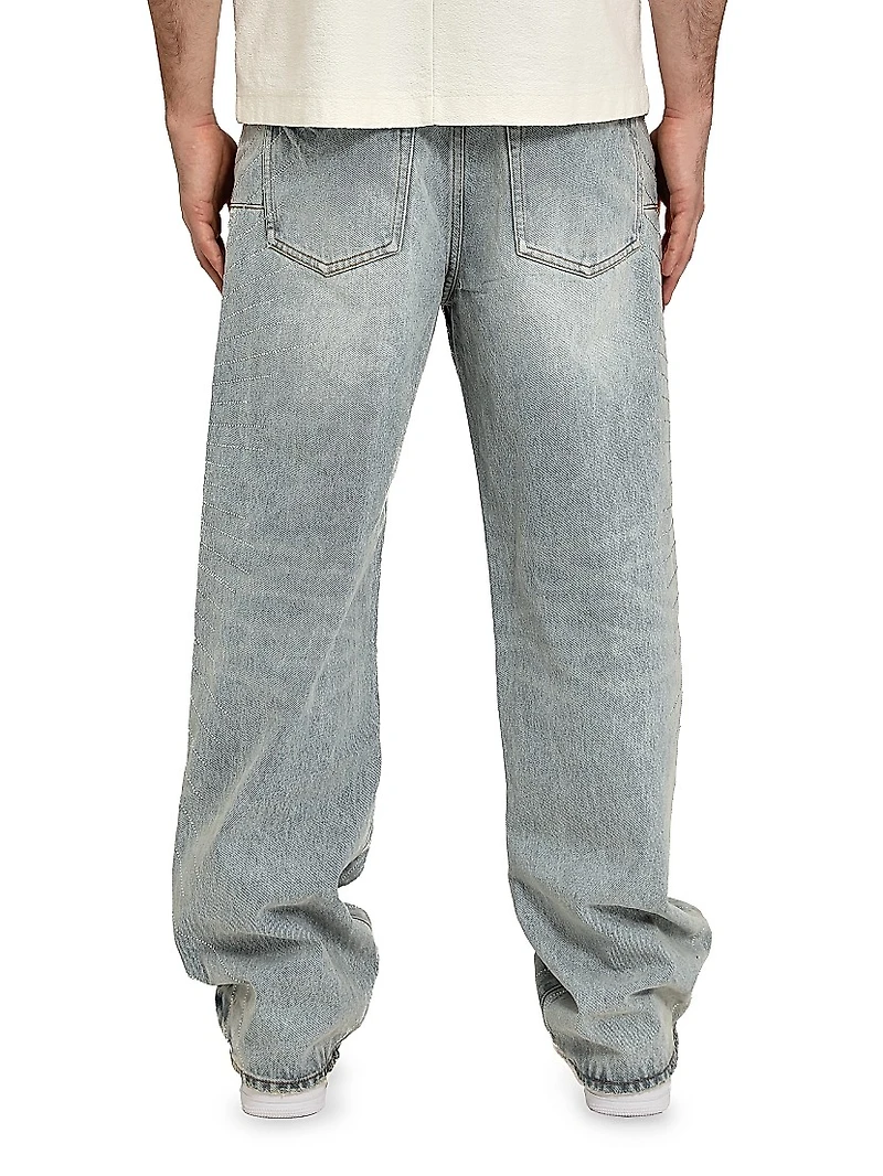 Radial Hotfix Baggy Jeans
