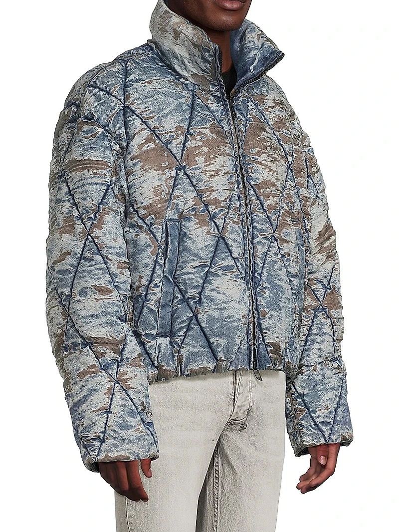 Kons Printed Quilted Jacket