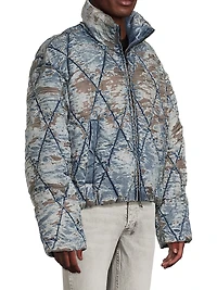 Kons Printed Quilted Jacket