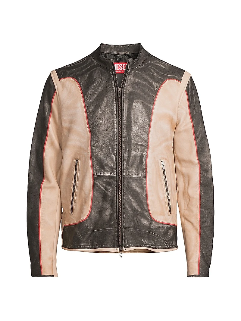 Evert Leather Moto Jacket