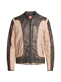 Evert Leather Moto Jacket