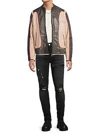 Evert Leather Moto Jacket