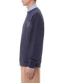 Cotton Sweatshirt with VG Patch