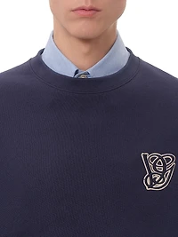 Cotton Sweatshirt with VG Patch