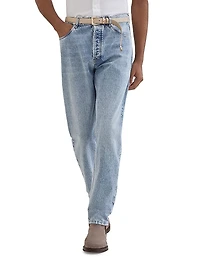 Denim Iconic Fit Five Pocket Jeans