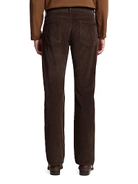Stretch-Cotton Corduroy Straight-Leg Pants