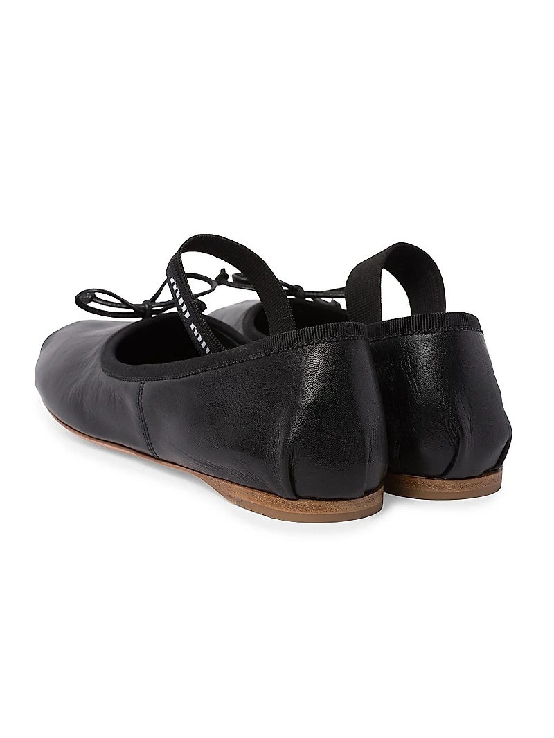 Leather Ballerinas
