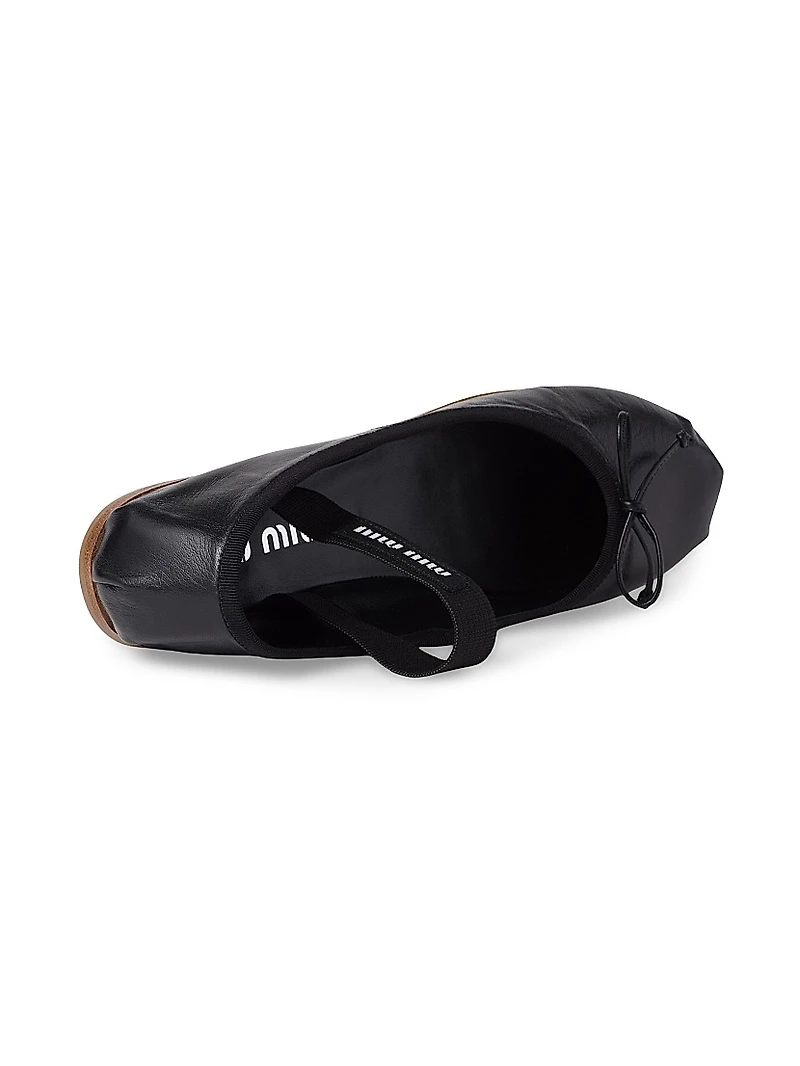 Leather Ballerinas