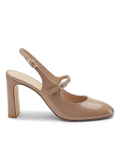 Babette Patent Leather Mary Jane Pumps