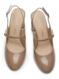 Babette Patent Leather Mary Jane Pumps