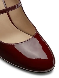 Babette 85MM Patent Leather Mary Jane Pumps