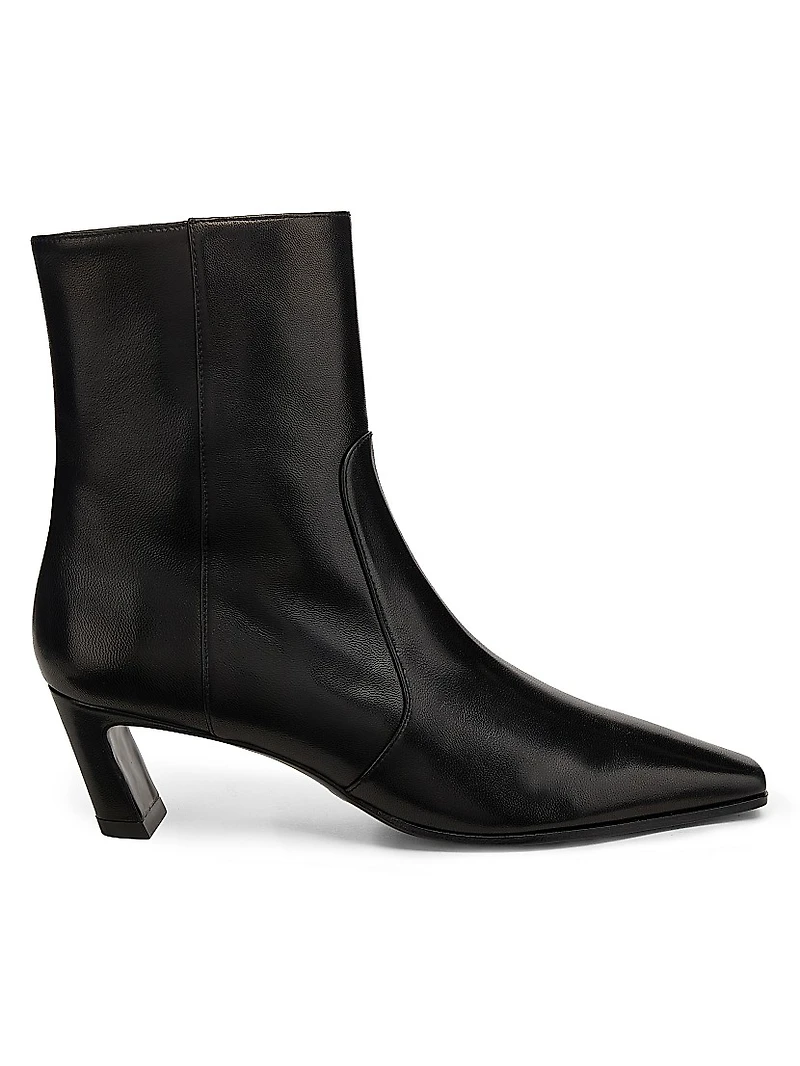 Stassi 50MM Leather Ankle Boots