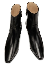 Stassi 50MM Leather Ankle Boots