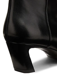Stassi 50MM Leather Ankle Boots