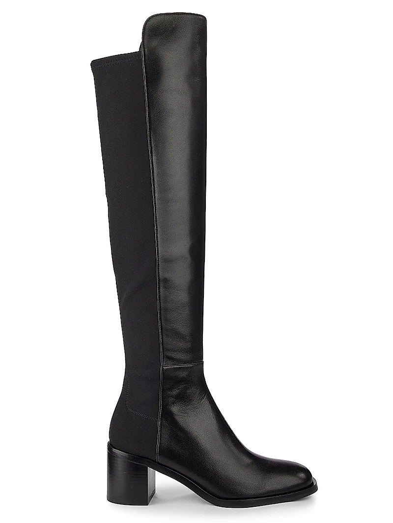 5050 Finn 50MM Leather Ankle Boots