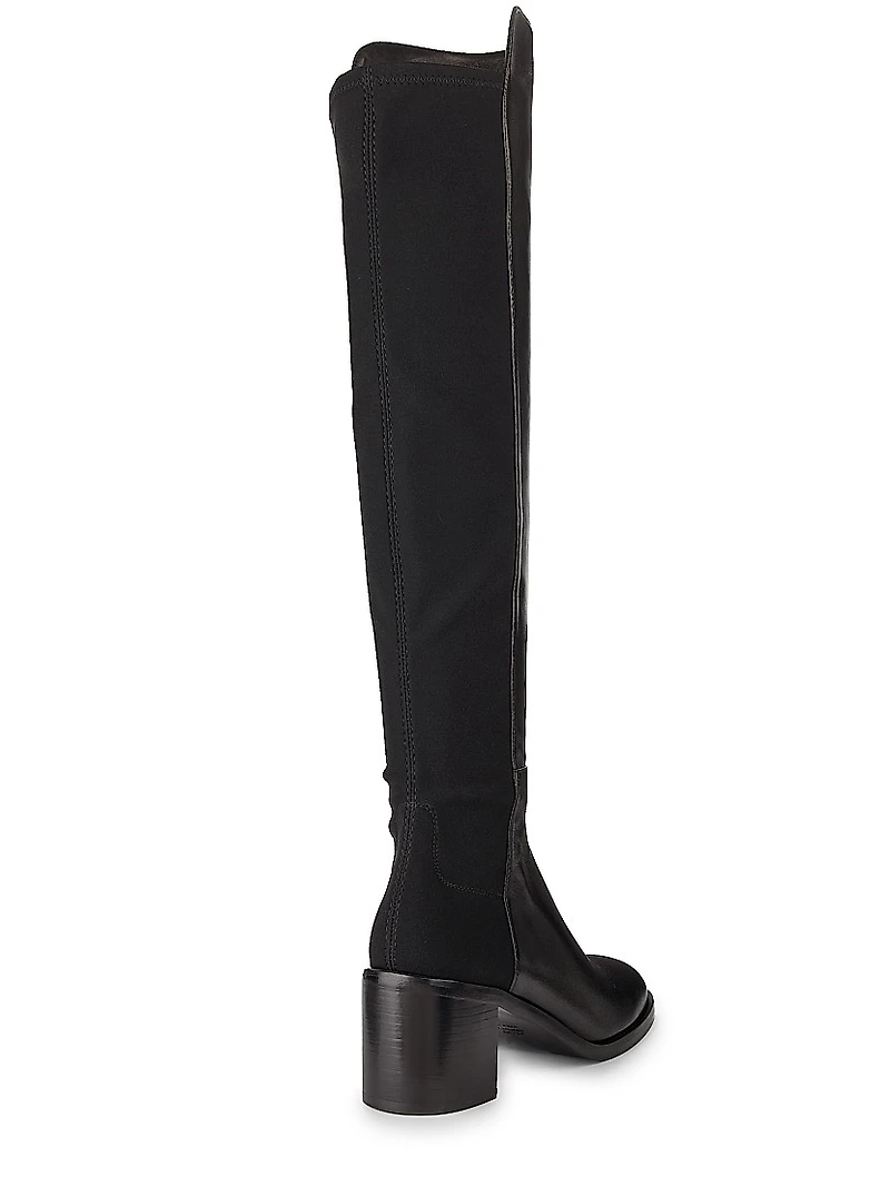 5050 Finn 50MM Leather Ankle Boots