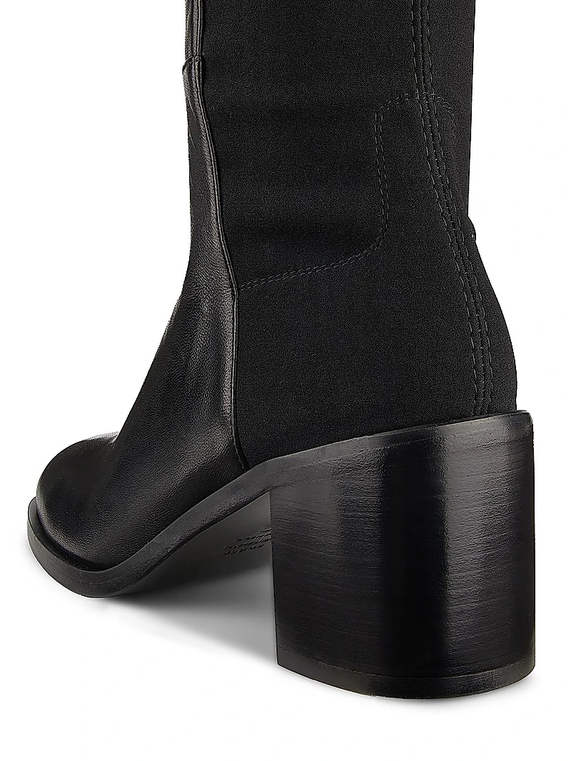 5050 Finn 50MM Leather Ankle Boots