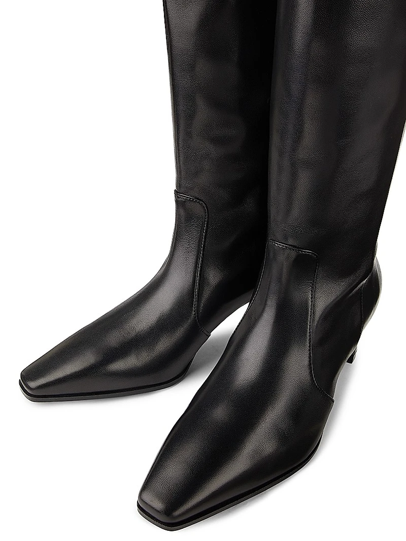 Stassi 50MM Leather Boots