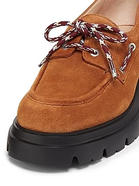 Hudson 40MM Suede Moccasins