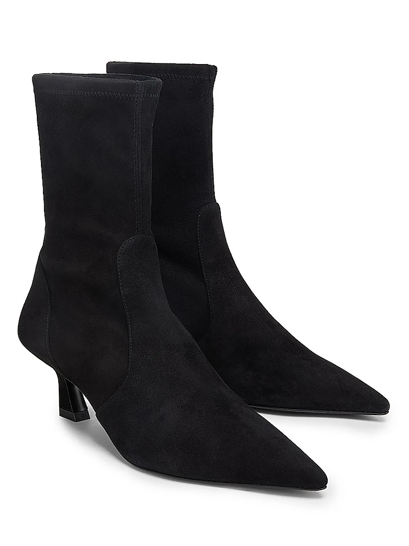 Vinnie 50MM Suede Boots