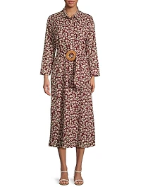 Jodpur Cotton Maxi Shirtdress