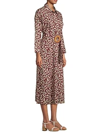 Jodpur Cotton Maxi Shirtdress